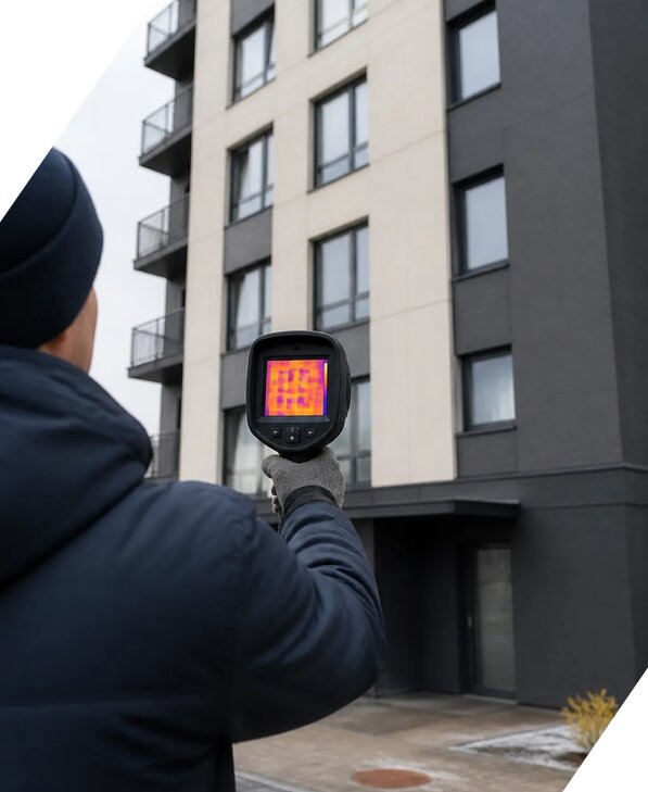 Тепловизионное обследование зданий в Великих Луке от 5169 р. | ЭкспертизаРоссия